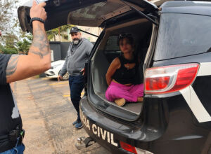 Mayara foi encaminhada para a delegacia