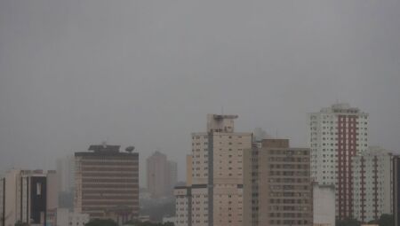 Tempo chuvoso em quase todo MS