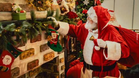 Papai Noel receberá as crianças em shopping