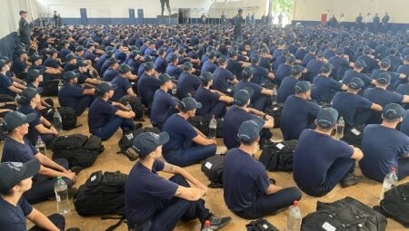 Mais de 500 policiais militares entre soldados e cadetes iniciam curso de formação
