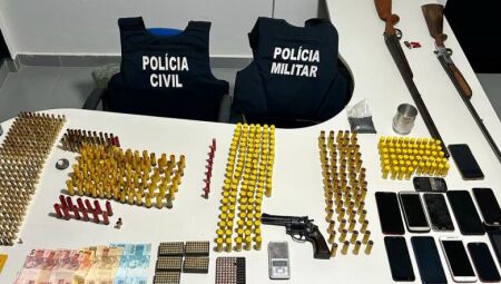 Homem investigado por tráfico é preso com armas e munições em Pedro Gomes