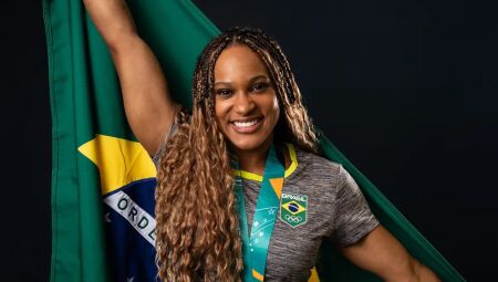 Atleta Rebeca Andrade