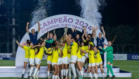 Seleção Brasileira feminina conquista Sul-Americano Sub17