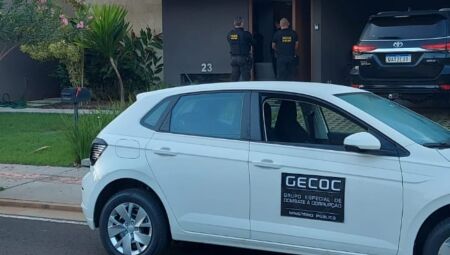 Gaeco durante a investigação da Operação Tromper