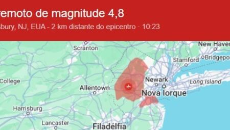 JD1TV: Terremoto de magnitude 4,8 é sentido na região de Nova York: 'tudo chacoalhou'