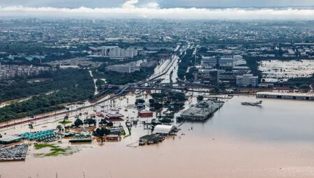 Porto Alegre está submersa