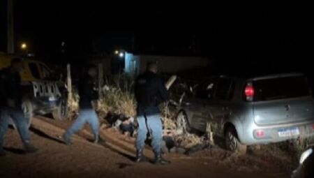 A fuga alucinada aconteceu durante a noite de sexta-feira, em Sidrolândia