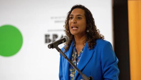 Ministra da Igualdade Racial do Brasil, Anielle Franco