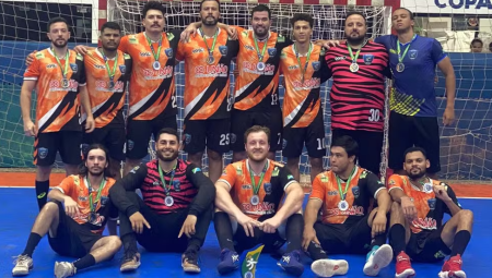 Tubarões, de São Gabriel, é prata na Conferência Centro-Oeste da Liga Nacional de Handebol