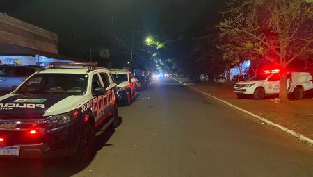 A v&iacute;tima foi socorrida em estado grave 