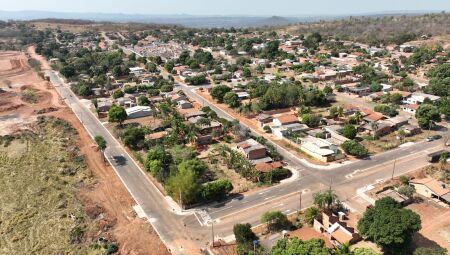 Bairro ficará 100% asfaltado