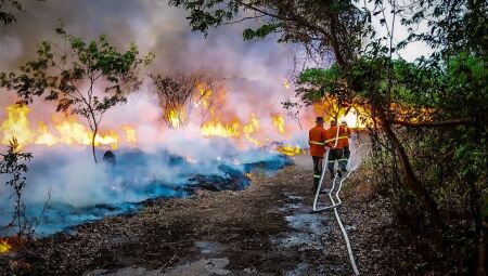 Foto feita perto da comunidade da Barra