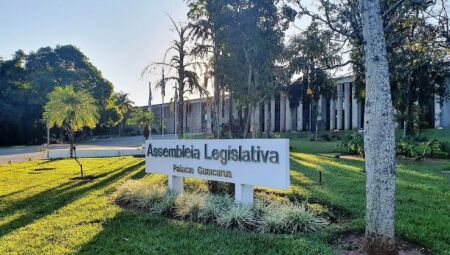 Entrada Assembleia Legislativa de Mato Grosso do Sul 