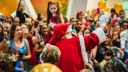 Programação da chegada do Noel começa às 15h no Bosque