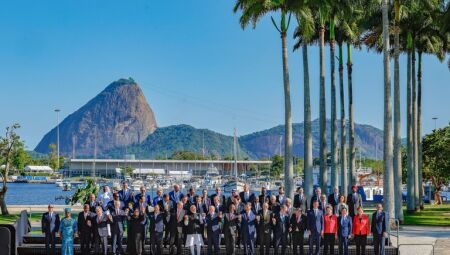 Líderes do G20 no Rio de Janeiro