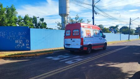 V&iacute;tima foi levada para a Santa Casa