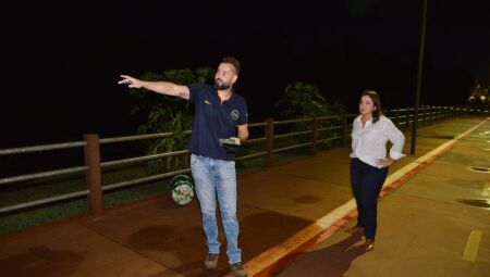 Adriane e secretários avaliam estragos deixados por temporal em Campo Grande