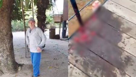 Caseiro morreu no ataque