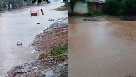 JD1TV: Moradores reclamam de ruas que viram "panelas" durante a chuva em Três Lagoas