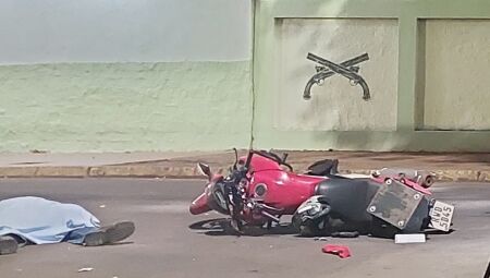 Motociclista não resistiu ao acidente