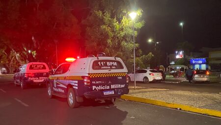 Confusão aconteceu na praça da cidade