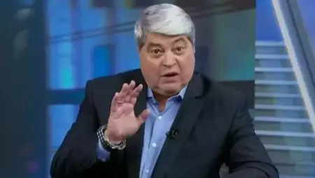 Datena se despede ao vivo