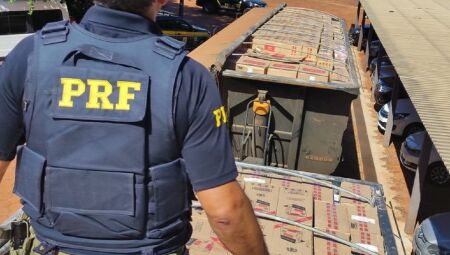 Carga foi apreendida na BR-060