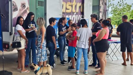 Castramóvel chega em shopping da Capital com castração e vacina contra a raiva