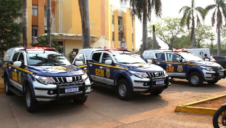 Viaturas da Guarda Civil Municipal de Corumbá - 