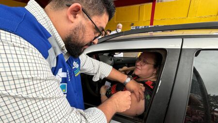 Vacinação aconteceu no Dia D, na mobilização nacional