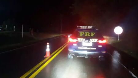 Carros batem na BR-262, em Terenos; ninguém se feriu