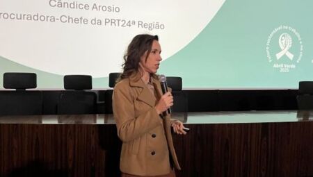 A procuradora do Trabalho Cândice Gabriela Arosio