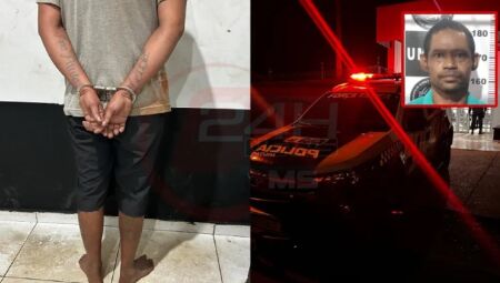 Suspeito foi preso em flagrante