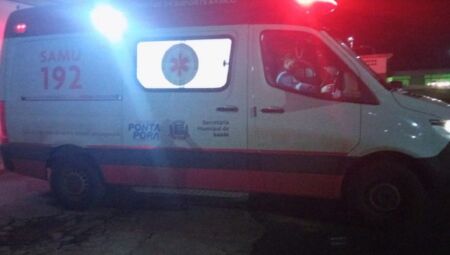 Garupa foi resgatado pelo Samu