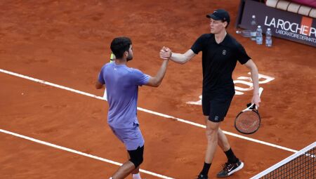 Jannik Sinner e Carlos Alcaraz