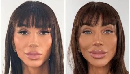 Maya Massafera muda cor dos olhos com cirurgia 