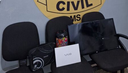Adolescentes que arrombaram e furtaram escola de Terenos são identificados