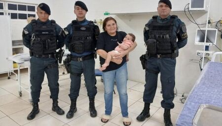 A neném foi rapidamente encaminhada à UPA Vila Almeida 