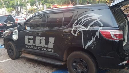 Viatura do Grupo de Opera&ccedil;&otilde;es e Investiga&ccedil;&otilde;es (GOI) - 