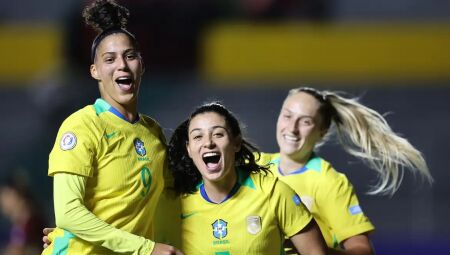 Meninas do Brasil estreiaram bem na competição
