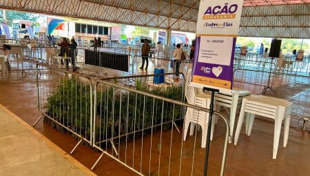 Ação acontece no Jacques da Luz