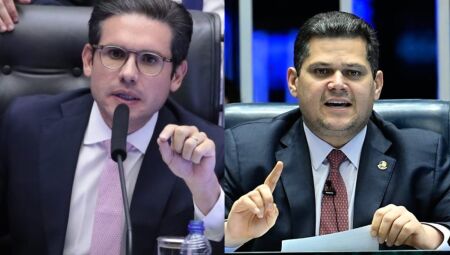 Hugo Motta e Davi Alcolumbre