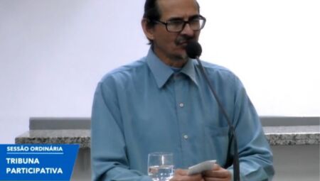 Jorge Aparecido, presidente da Comissão dos Servidores - 