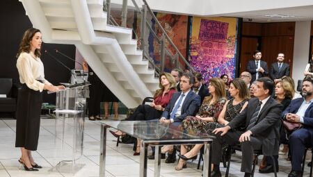 Cândice Arosio foi reconduzida em agosto para o biênio 2025-2027