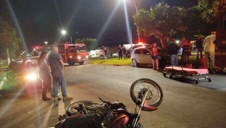 Acidente aconteceu na região do centro da cidade