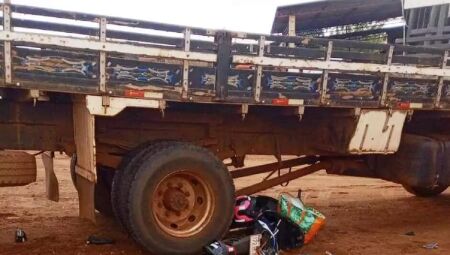 Mulheres são socorridas em estado grave após acidente de moto em Amambai