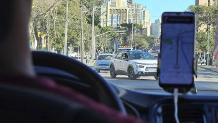 Motorista de app foi ameaçado mesmo estando certo