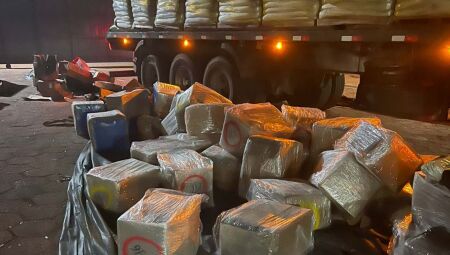 Drogas foram apreendidas