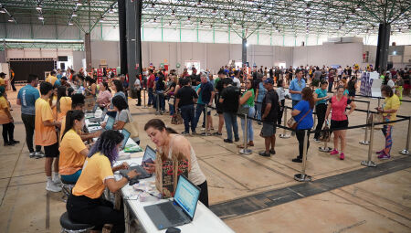 O Centro de Convenções e Exposições Albano Franco fica na Avenida Mato Grosso, 5017, Carandá Bosque