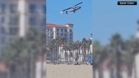 Helicóptero cai em área turística dos EUA e deixa cinco feridos